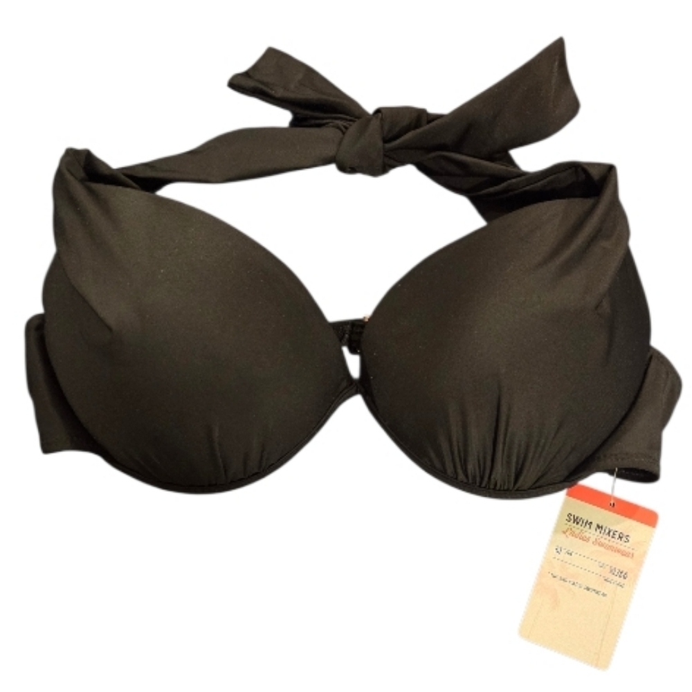 Swim Mixers Halter Push-up Bikini Top